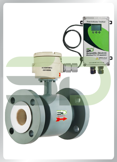 Electromagnetic Flowmeter with Remote Indication