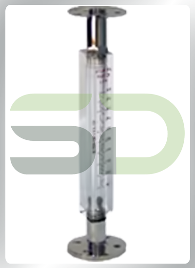 Acrylic Body Rotameter with Flanged Connection with & without Isolation Valve
