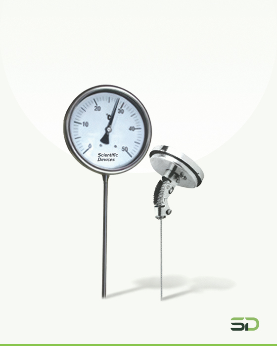 All Angle Temperature Gauge